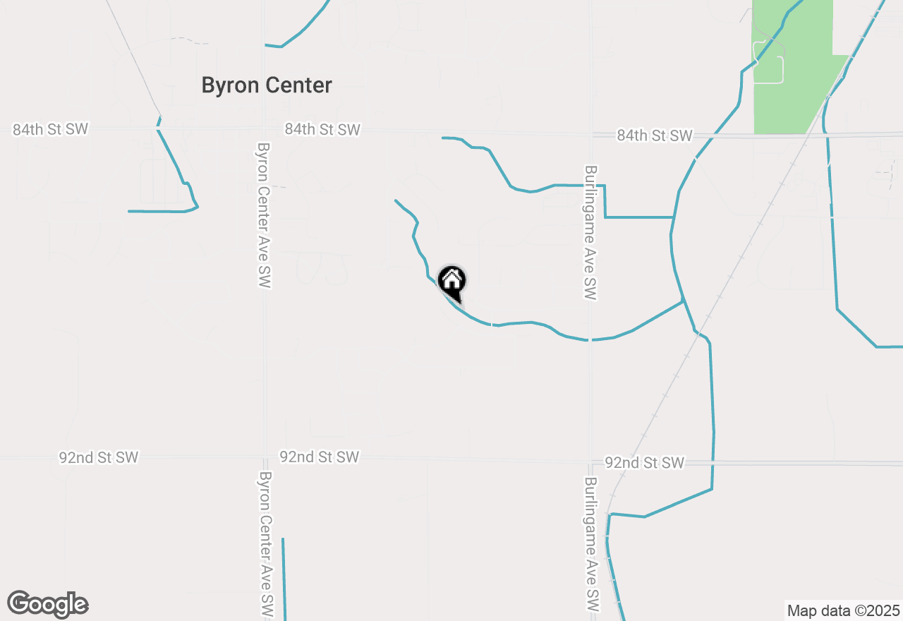 Map of 1861 Restoration Drive Sw, Byron Center, MI 49315