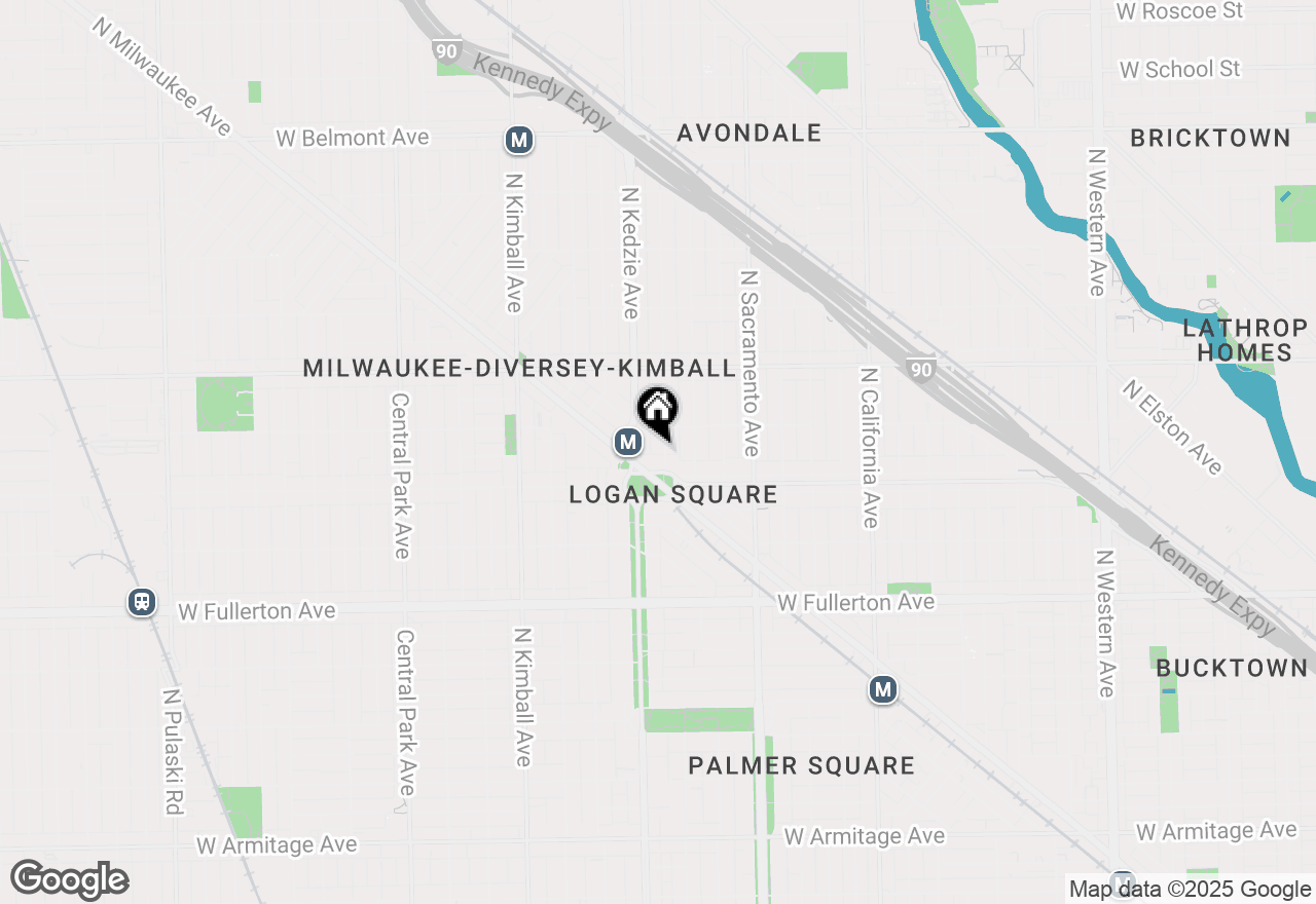 Map of 2624 N Troy Street, Chicago, IL 60647