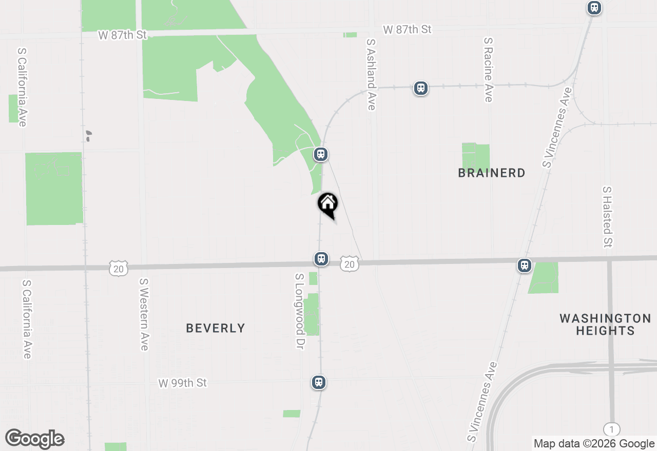 Map of 9340 S Vanderpoel Avenue, Chicago, IL 60643