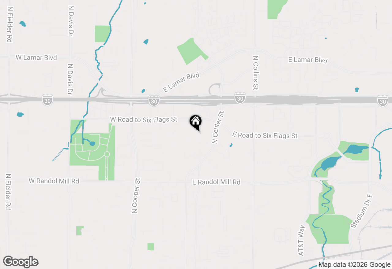 Map of 1408 Altman Drive, Arlington, TX 76011