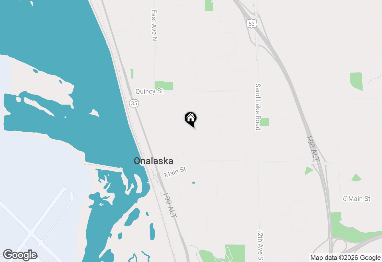 Map of 412 Oak Ave N, Onalaska, WI 54650