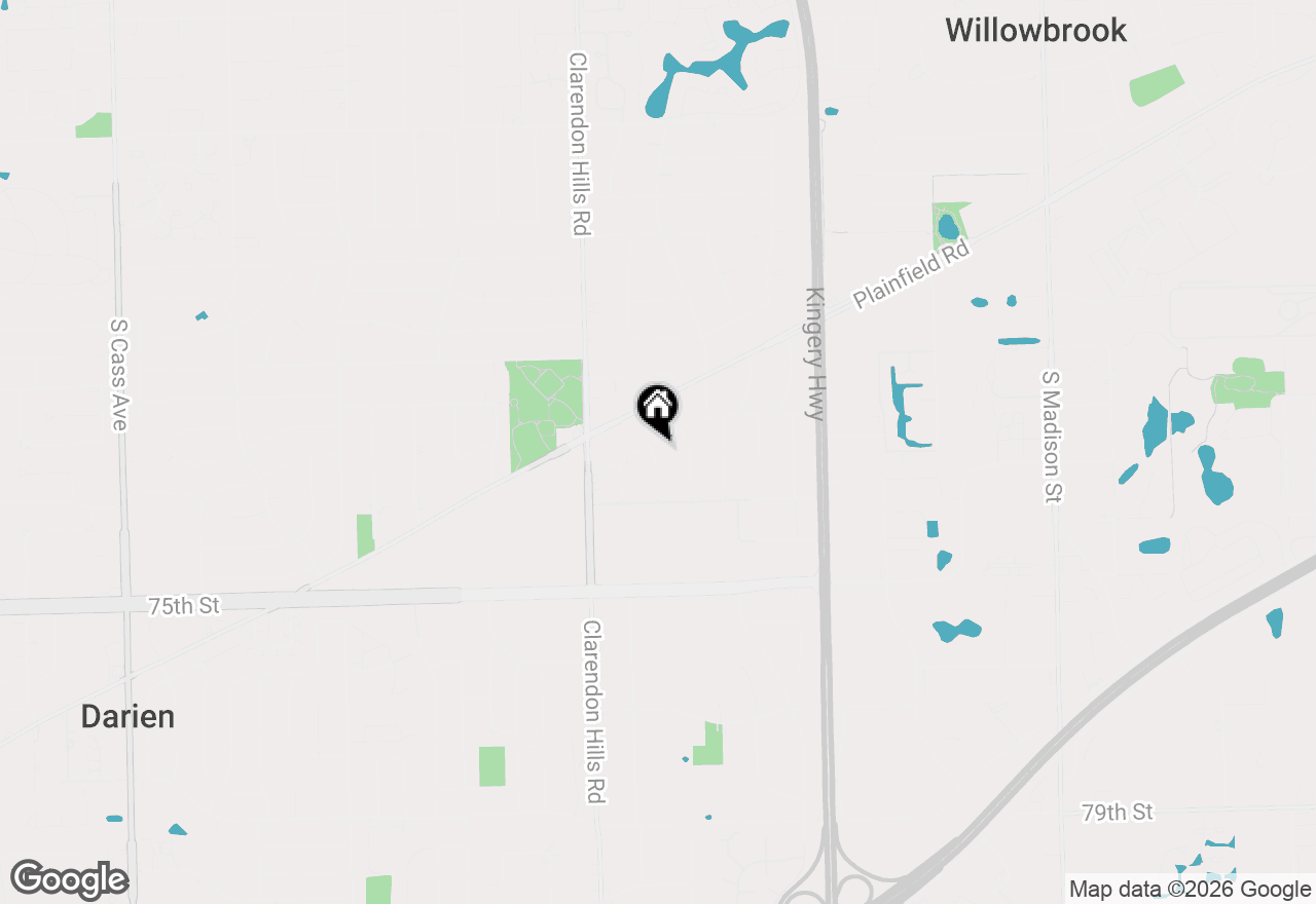Map of 321 Janet Avenue, Darien, IL 60561