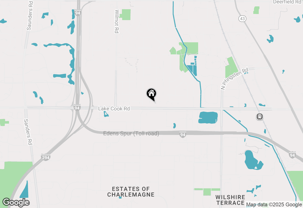 Map of 19 Burning Tree Lane, Deerfield, IL 60015