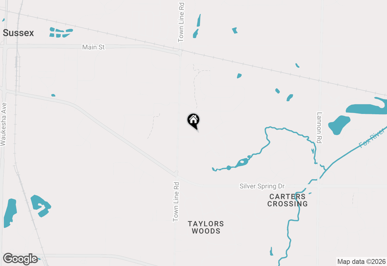 Map of N58W21816 Maclynn Dr, Menomonee Falls, WI 53051
