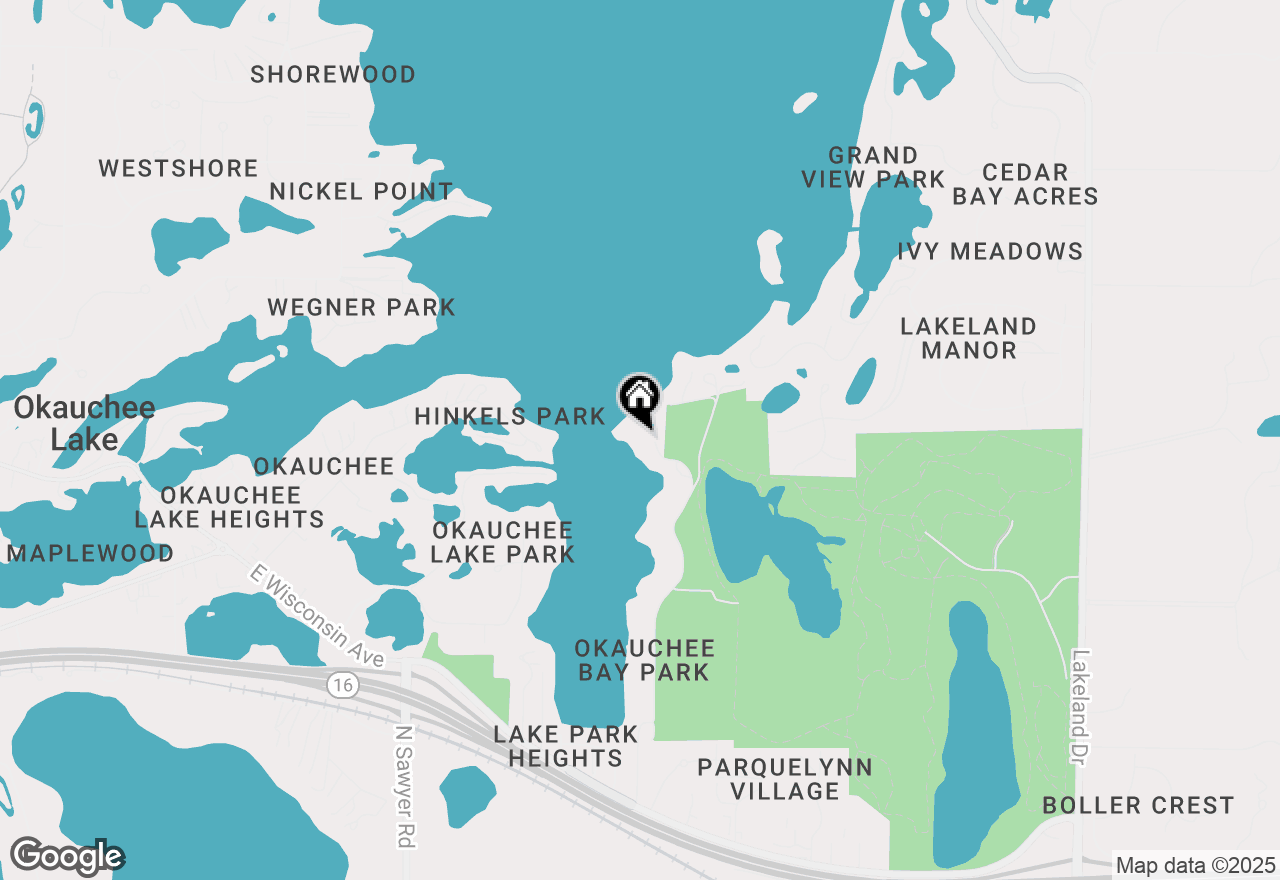 Map of W339N5333 Road O, Nashotah, WI 53058