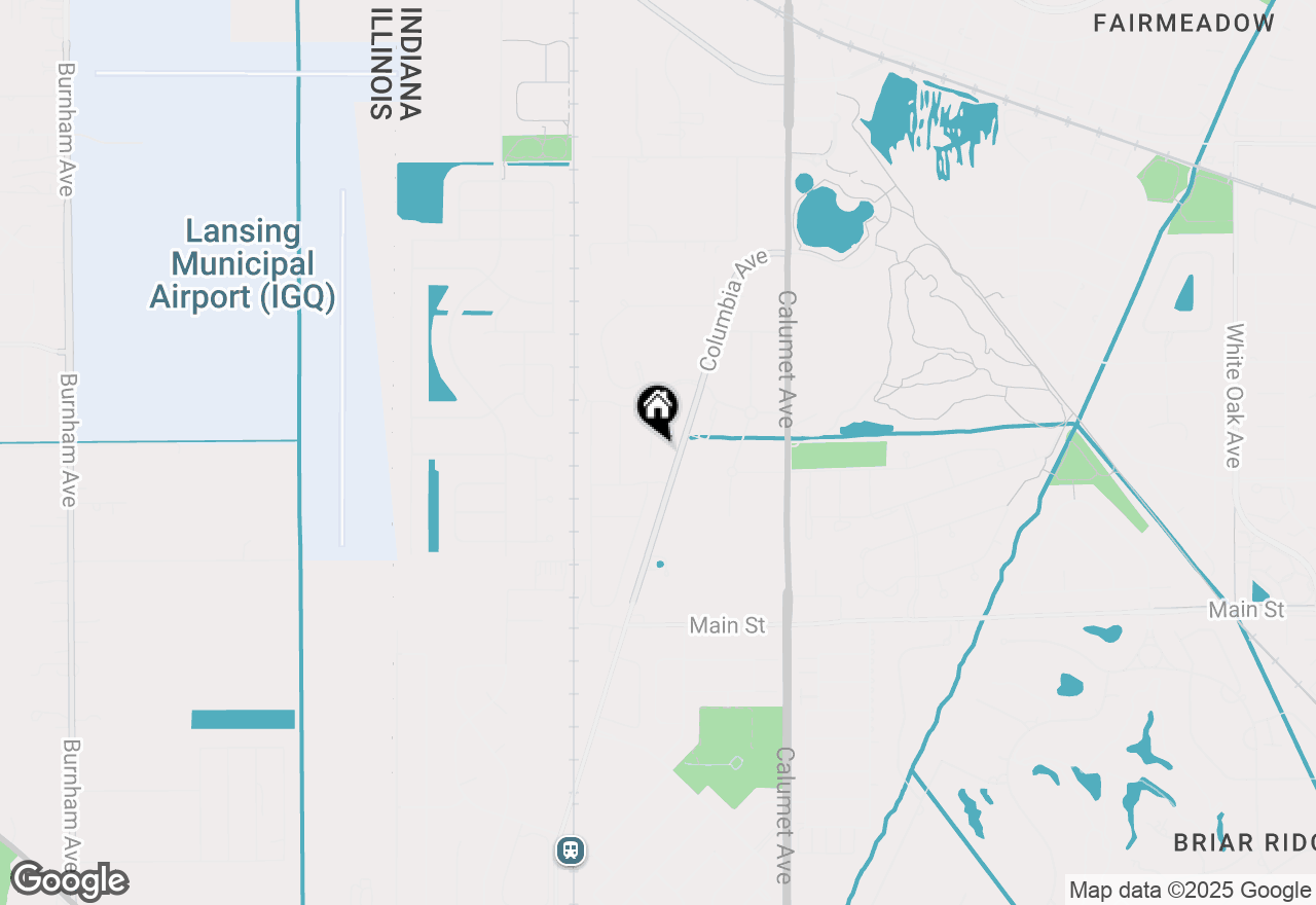 Map of 10202 Andrew Lane, Munster, IN 46321