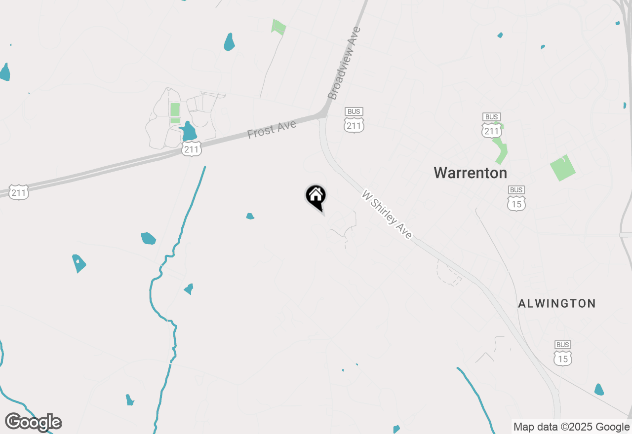 Map of 555 Hospital Drive, Warrenton, VA 20186