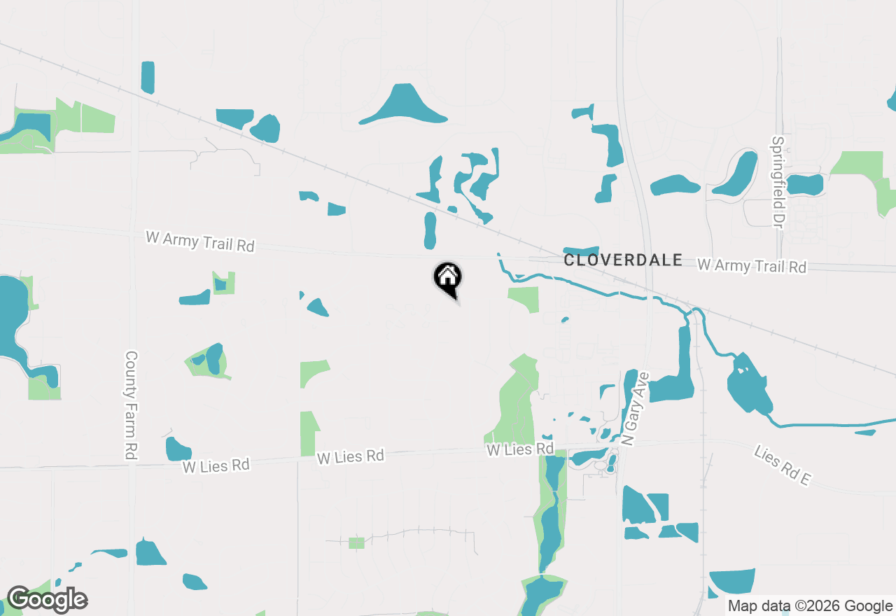 Map of 370 Trailside Court, Carol Stream, IL 60188