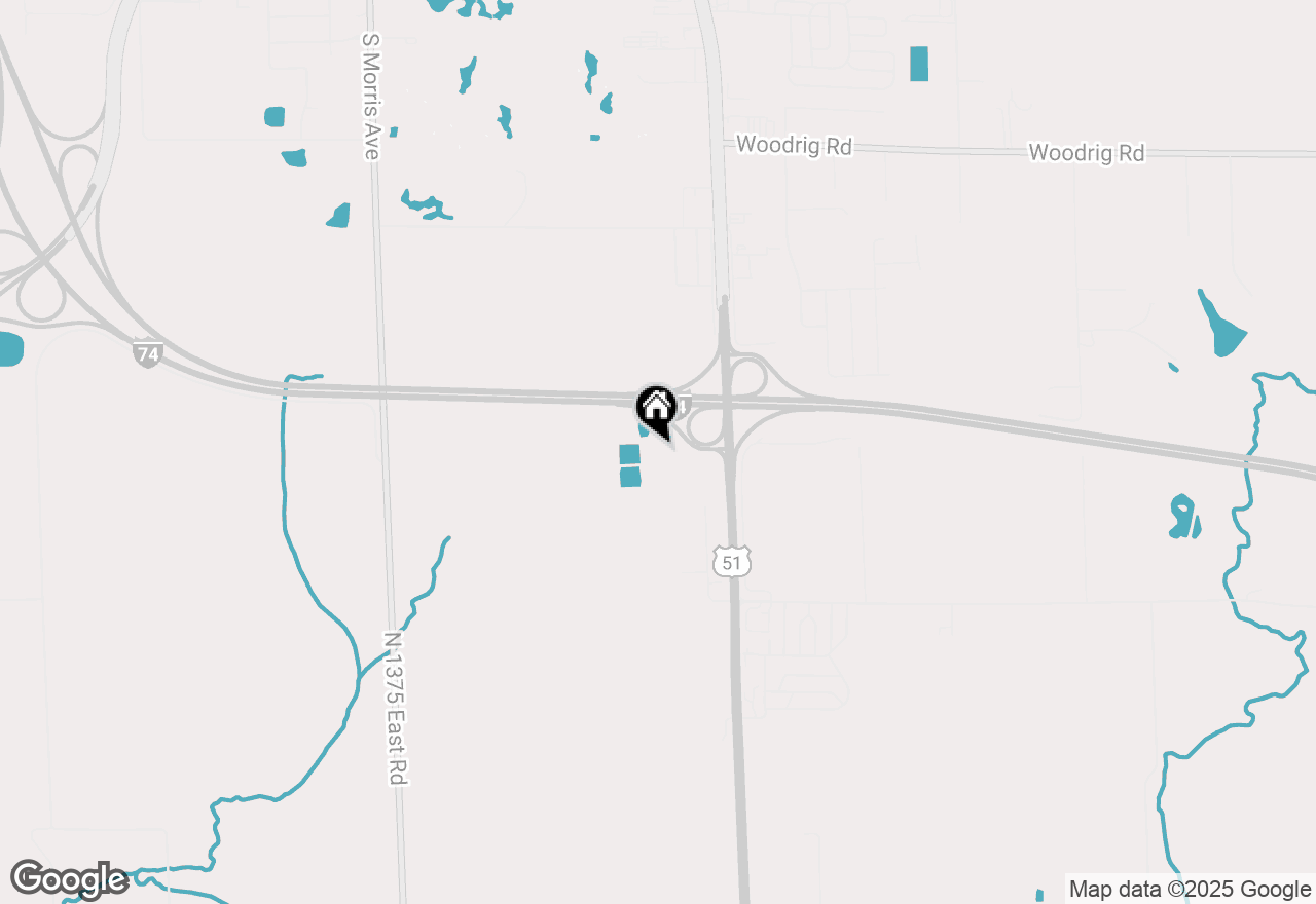 Map of 3 Quest Drive #303-304, Bloomington, IL 61705