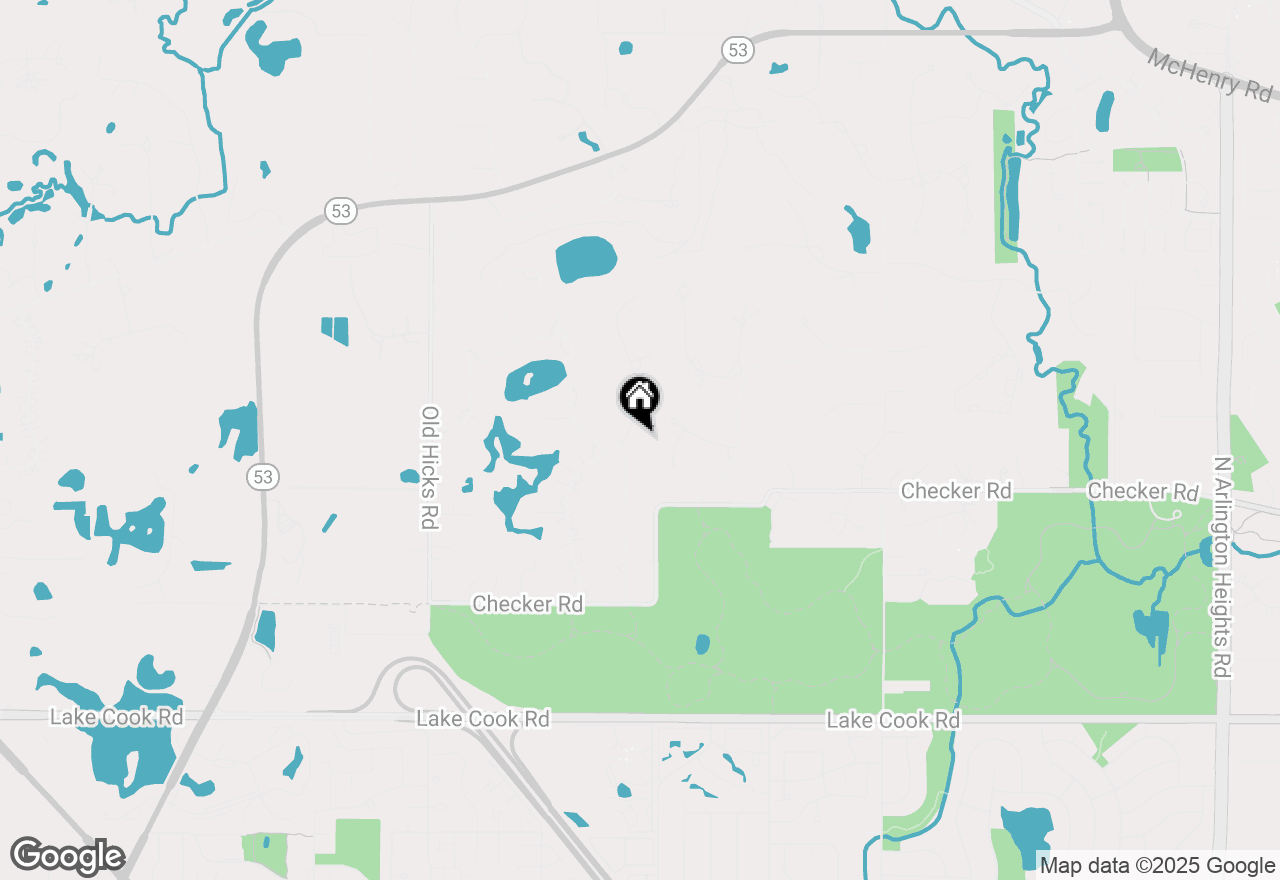 Map of 2556 Lincoln Avenue, Long Grove, IL 60047