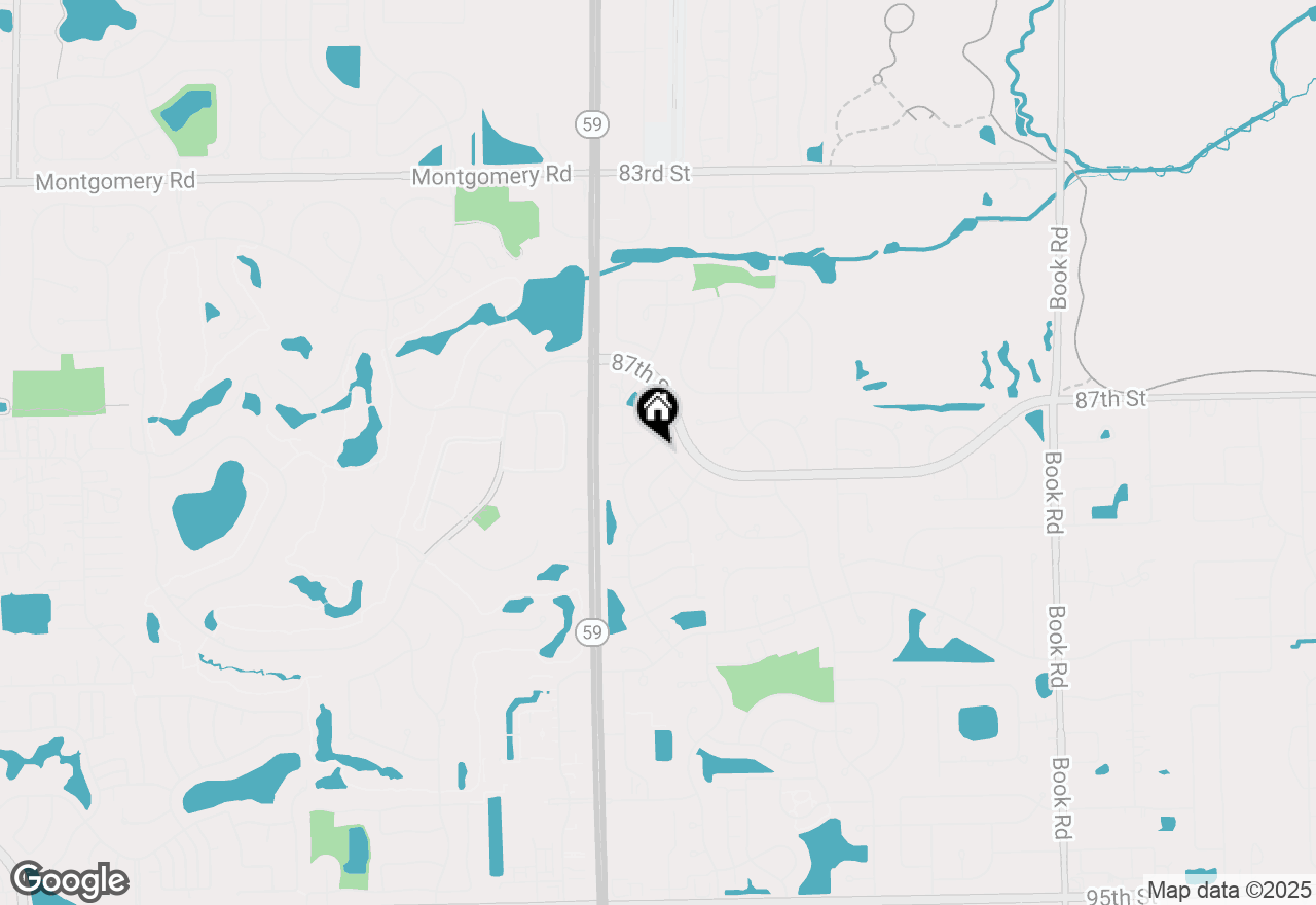 Map of 2844 Rutland Circle, Naperville, IL 60564