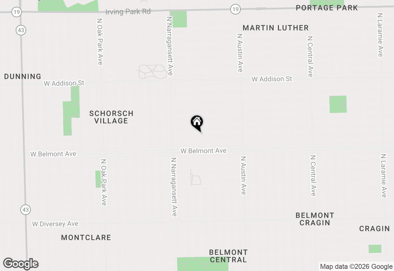 Map of 6237 W School Street, Chicago, IL 60634