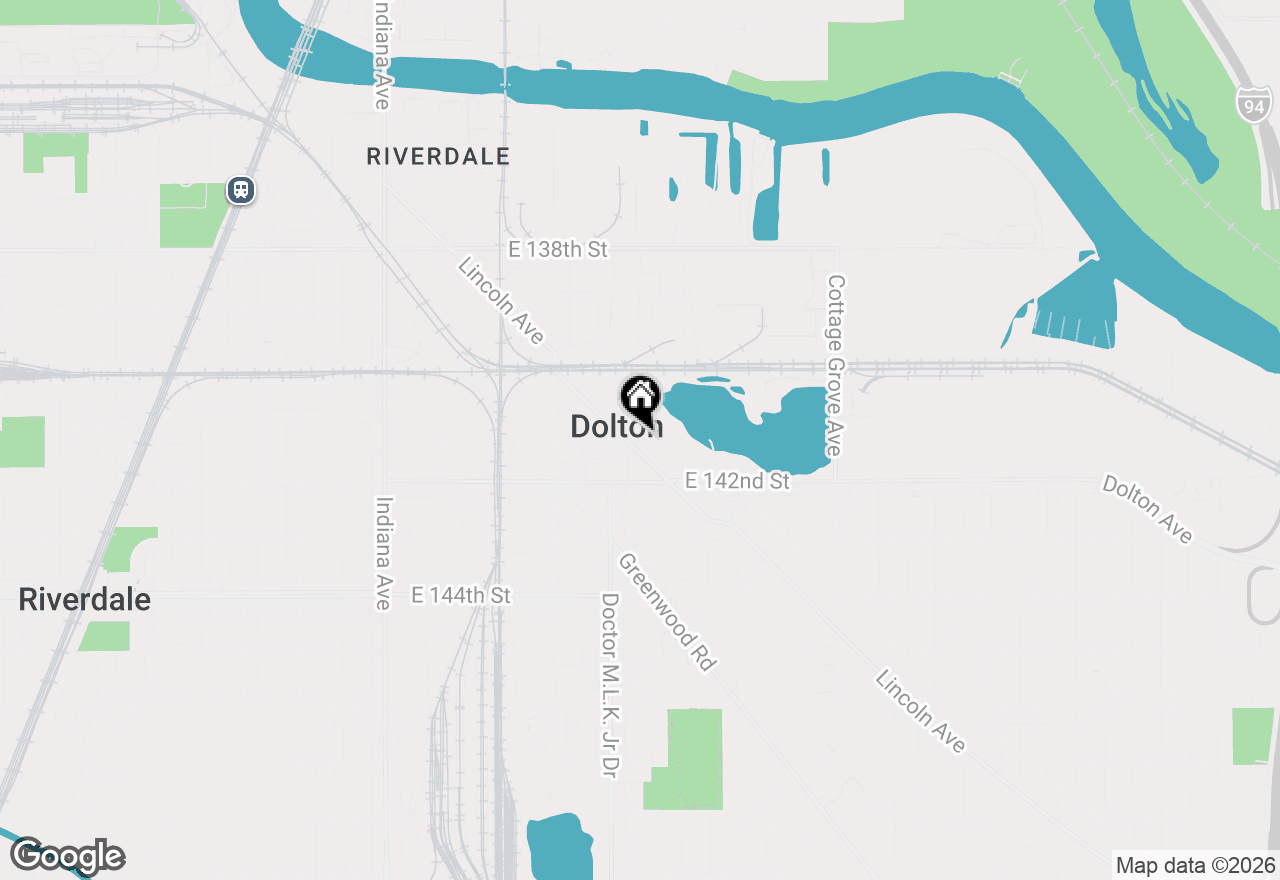 Map of 14119 Lincoln Avenue, Dolton, IL 60419