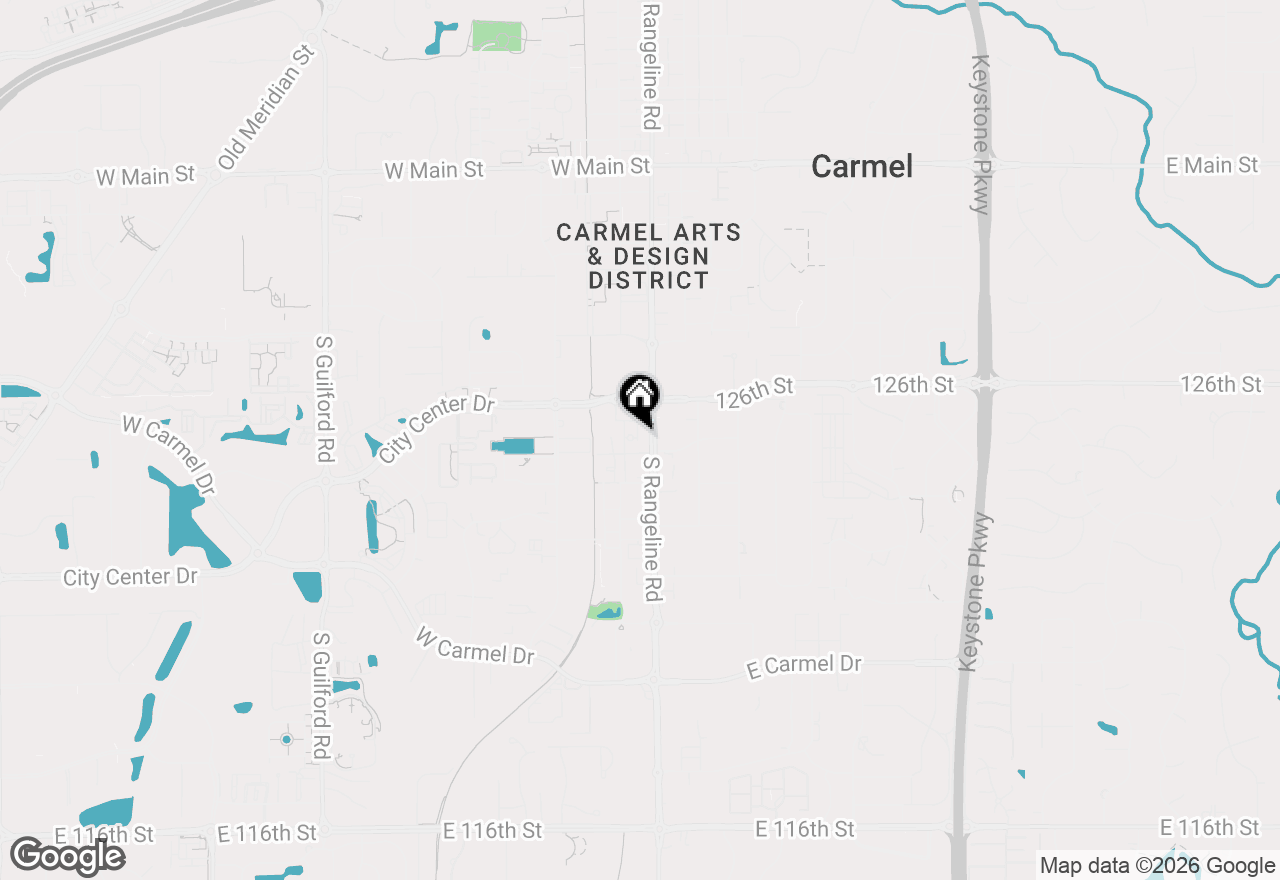 Map of 720 S Rangeline Road #703, Carmel, IN 46032