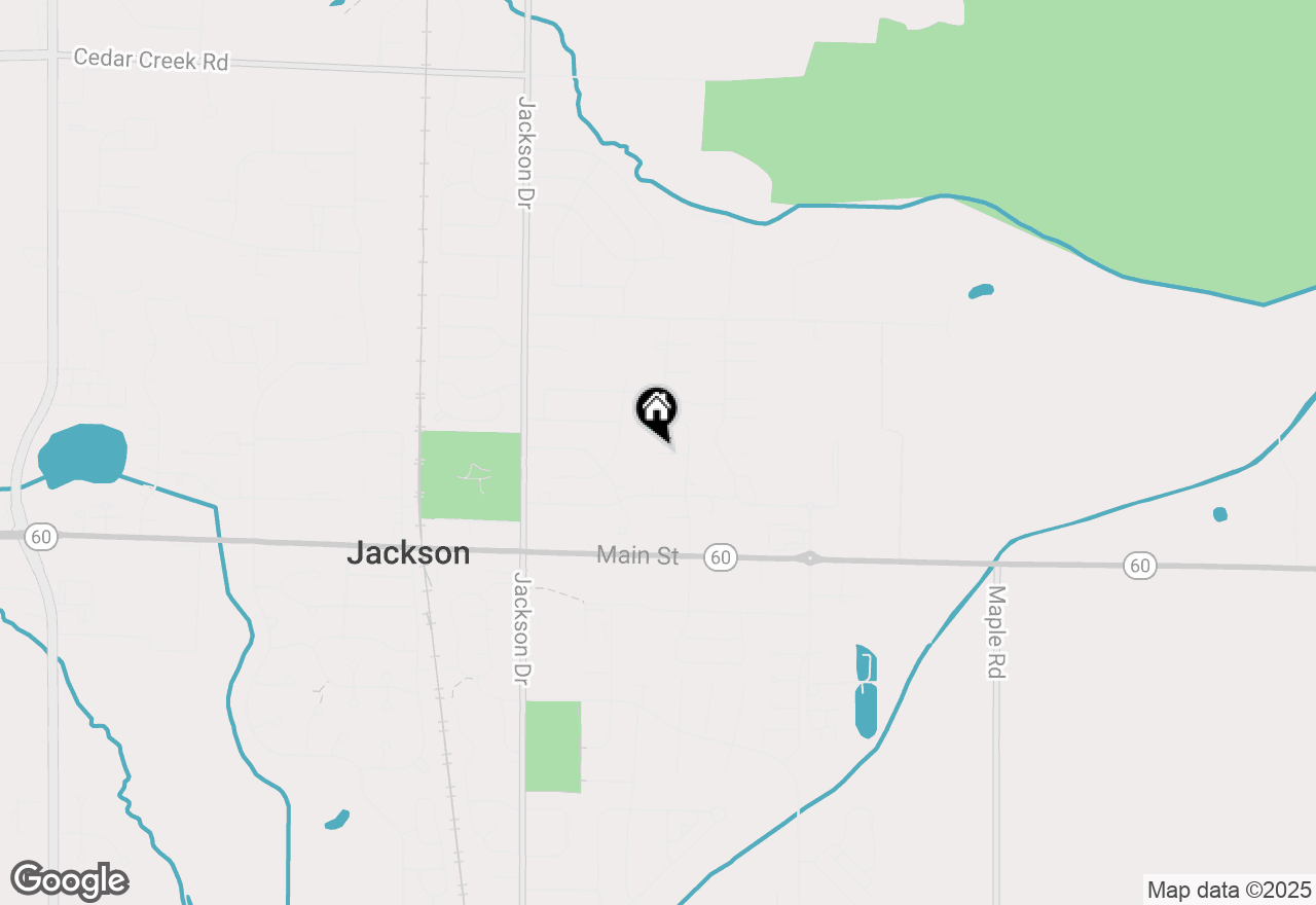 Map of N169W19865 Chestnut Court, Jackson, WI 53037