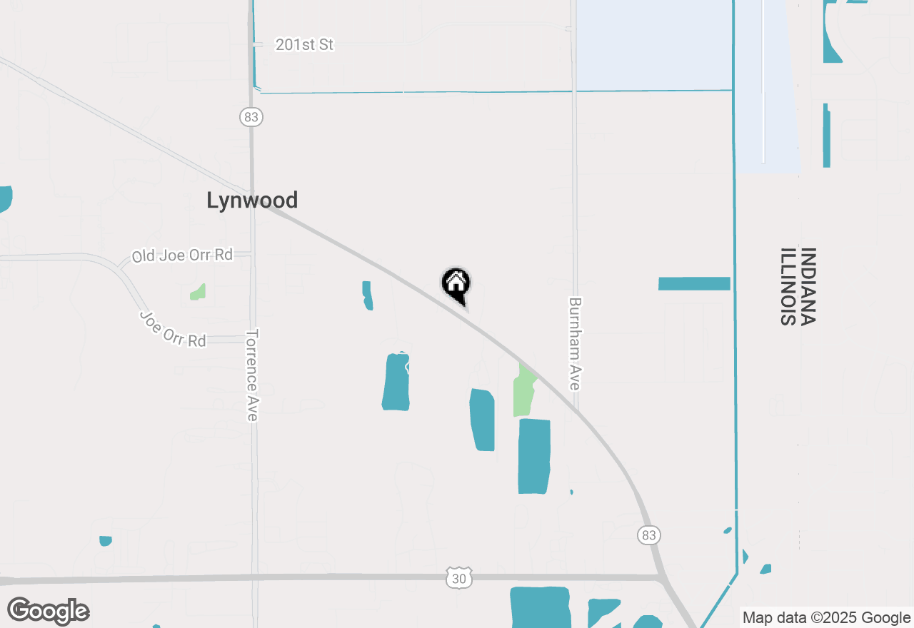 Map of 2894 Glenwood Dyer Road, Lynwood, IL 60411