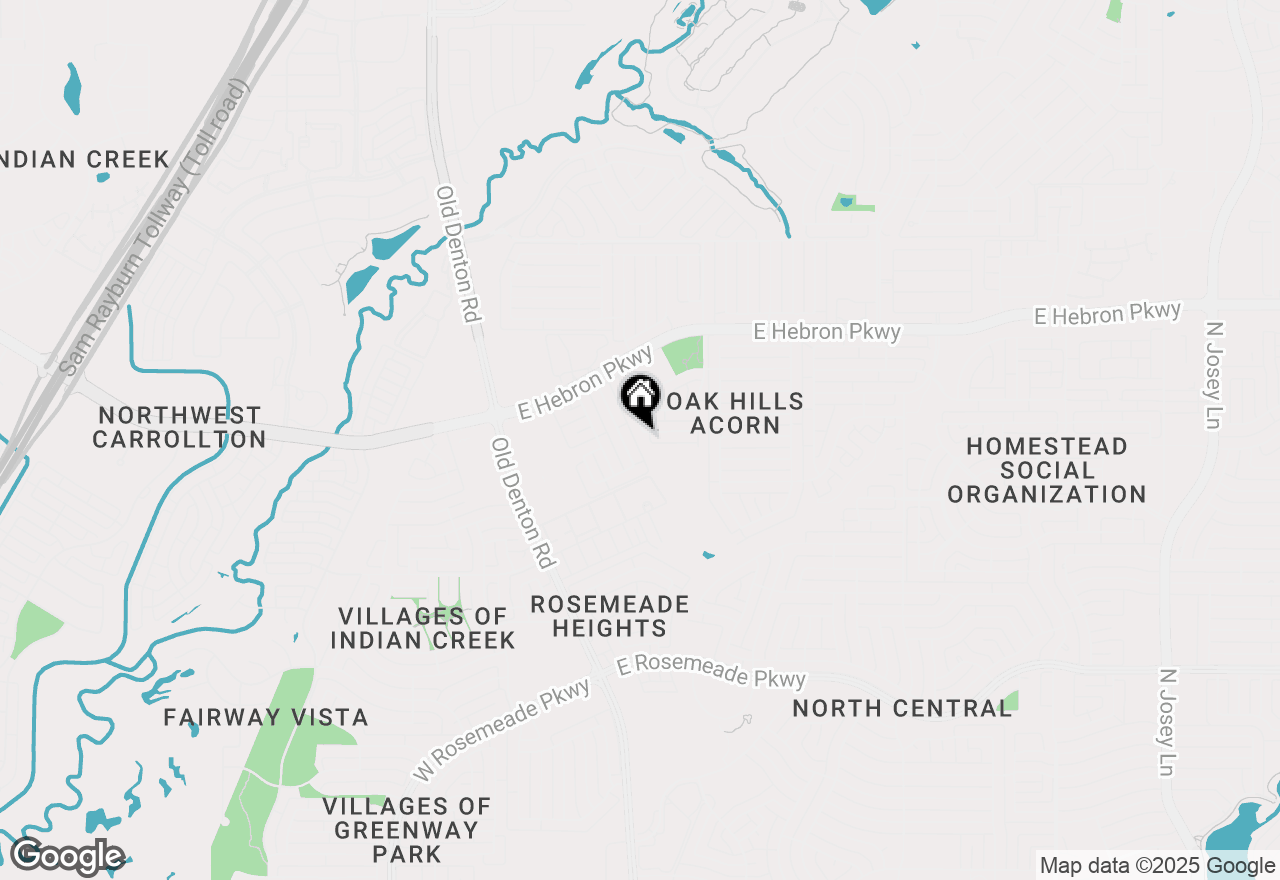 Map of 4003 Randall Lane, Carrollton, TX 75007