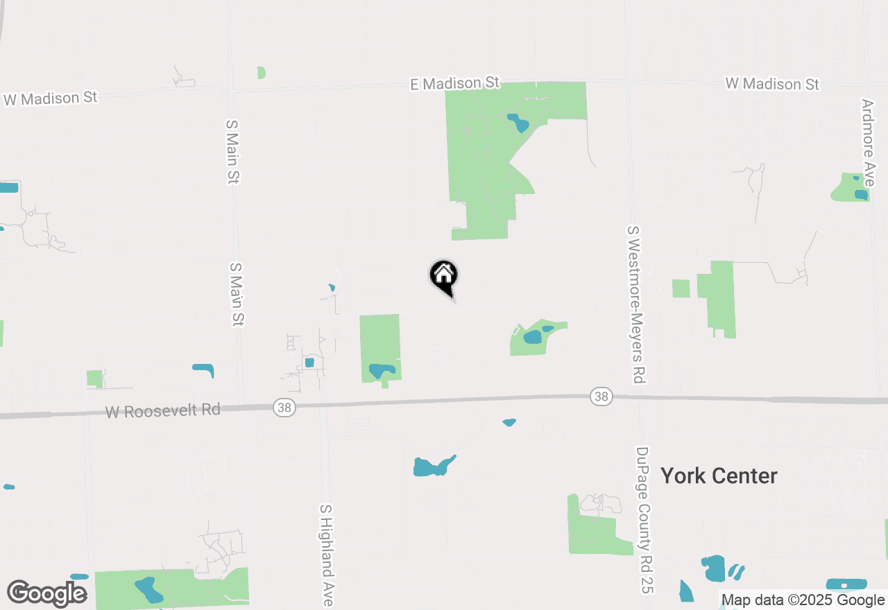 Map of 1089 S Fairfield Avenue, Lombard, IL 60148