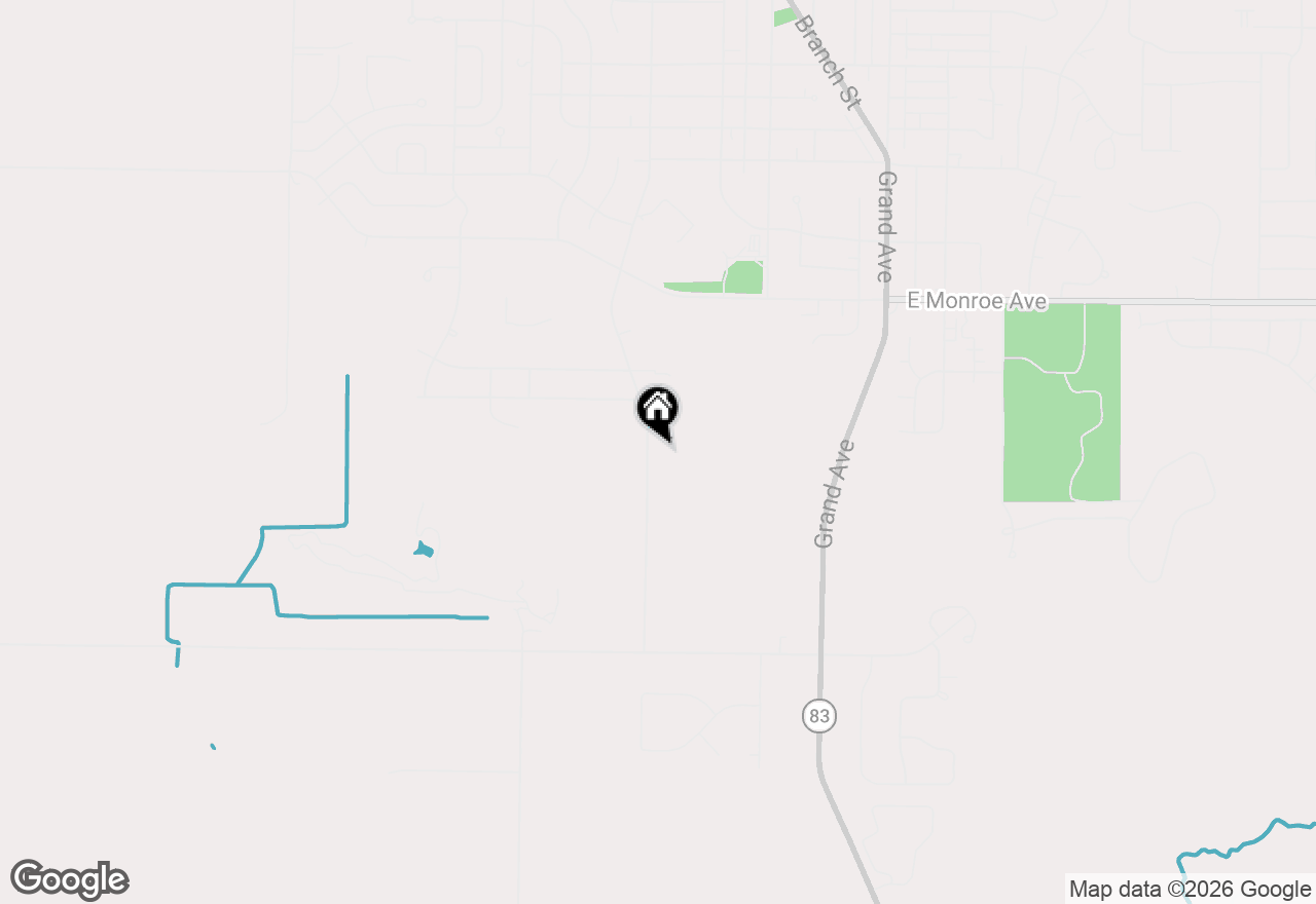 Map of 1036 Cedar St, Hartford, WI 53027