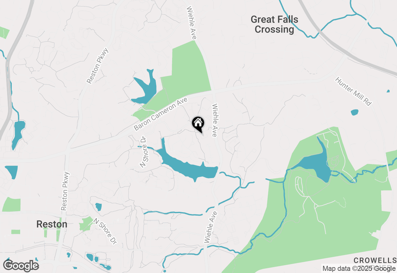 Map of 1532 Northgate Square #1532-2A, Reston, VA 20190