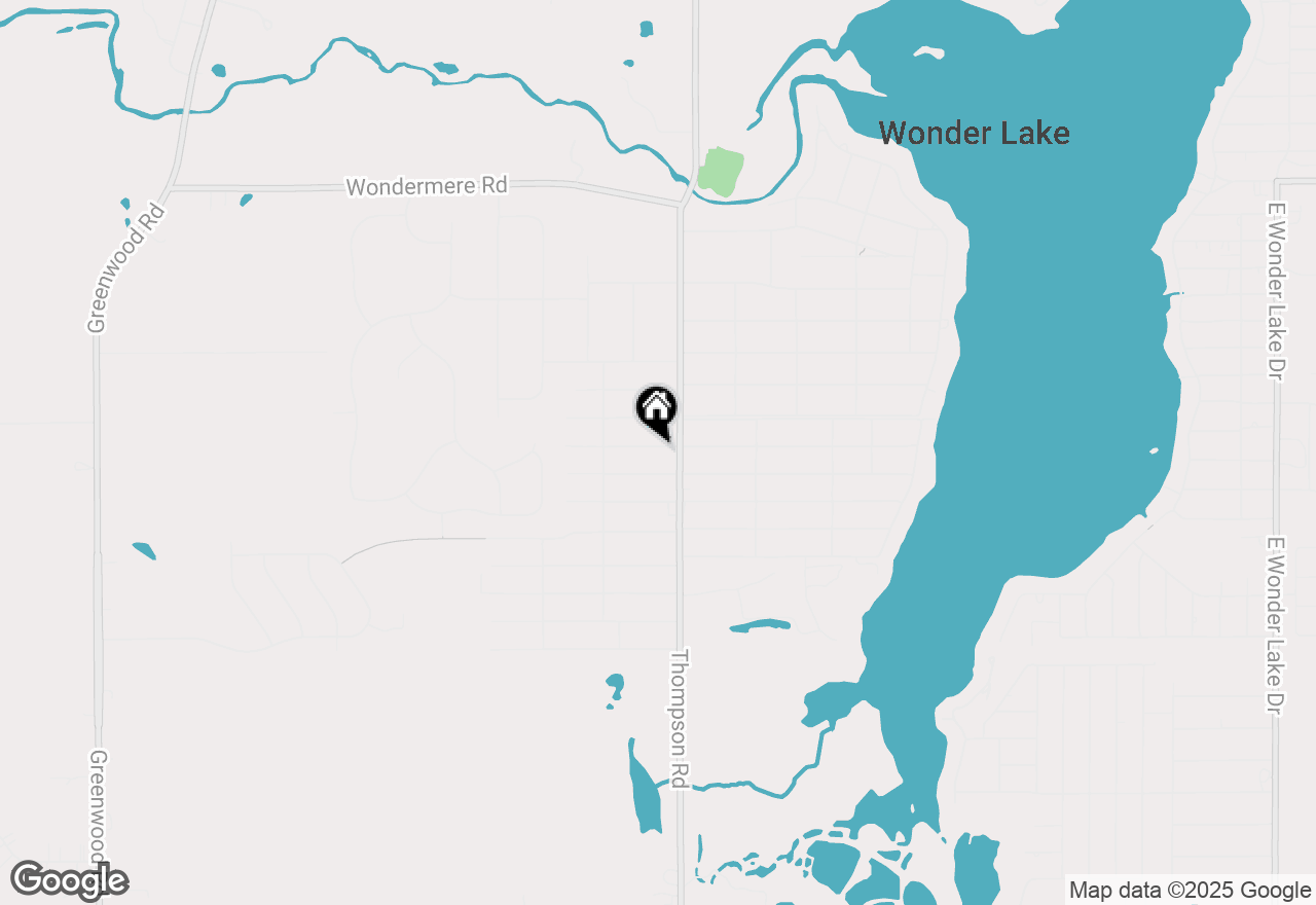 Map of 8907 Ramble Road, Wonder Lake, IL 60097