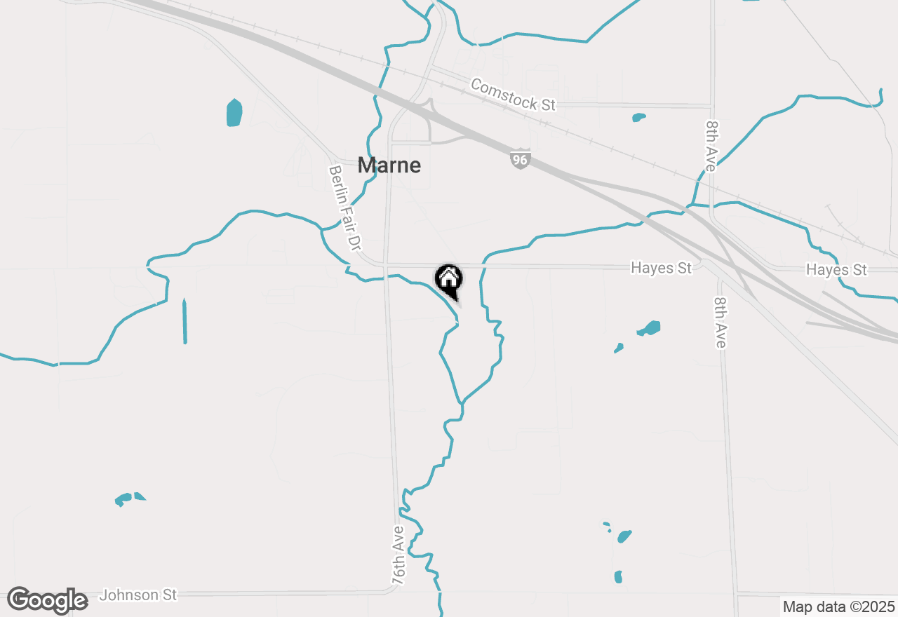 Map of 14336 16th - Parcel B Avenue, Marne, MI 49435