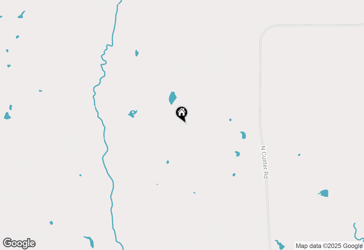 Map of 2222 Ten Mile Creek Road, Celina, TX 75009