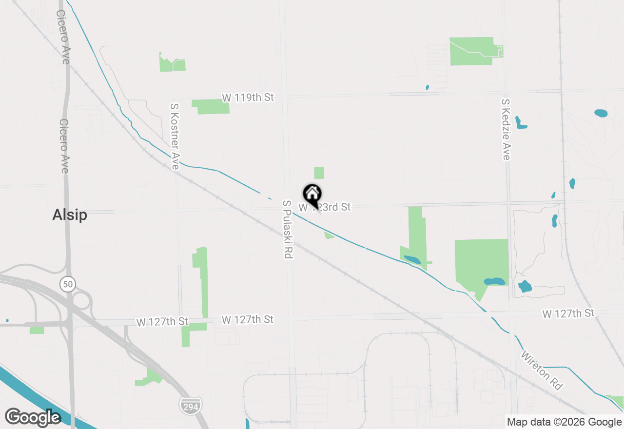 Map of 3909 W 123rd Street #305-A, Alsip, IL 60803