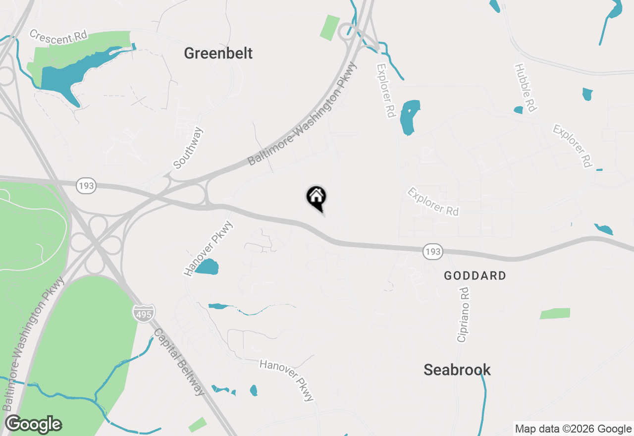 Map of 8116 Mandan Terrace, Greenbelt, MD 20770