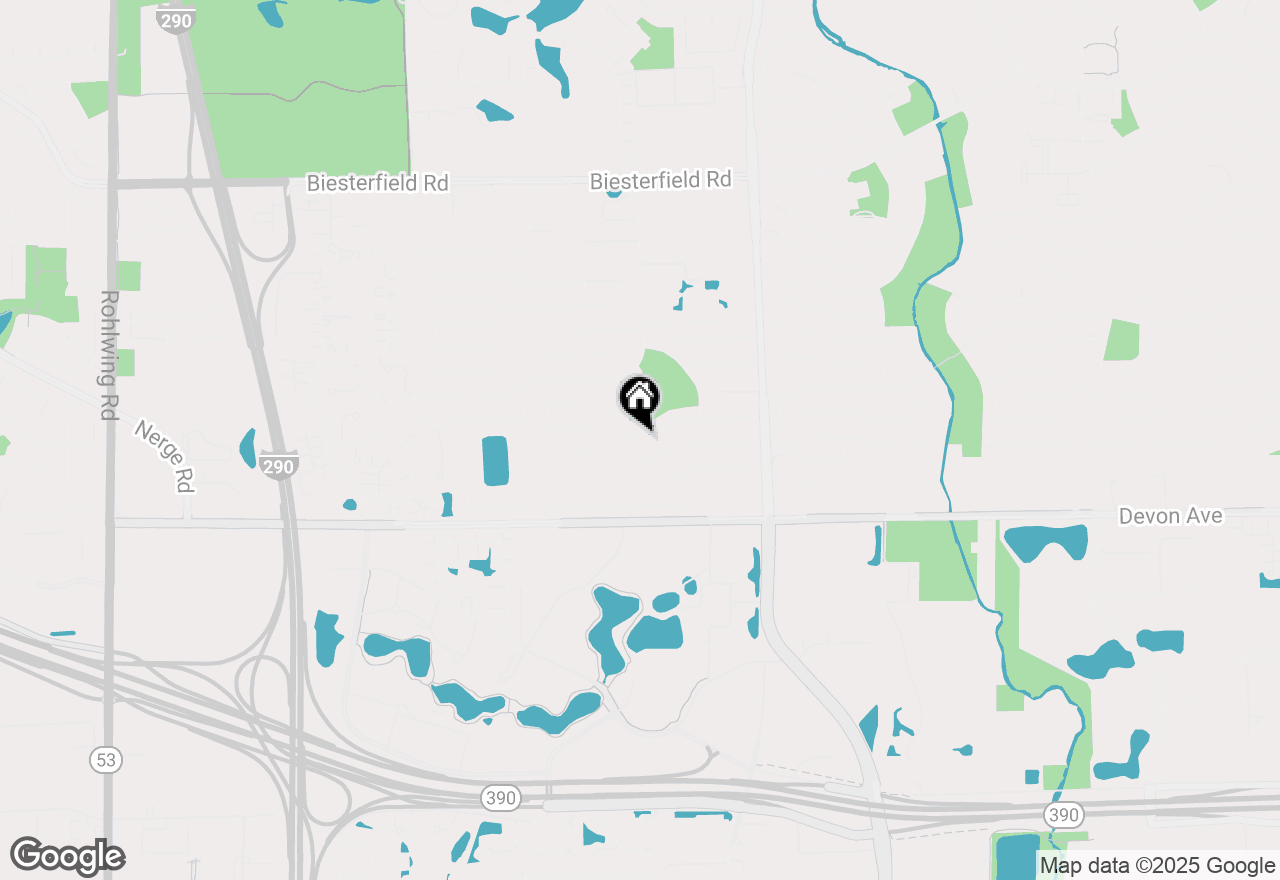 Map of 235 Parkchester Road, Elk Grove Village, IL 60007