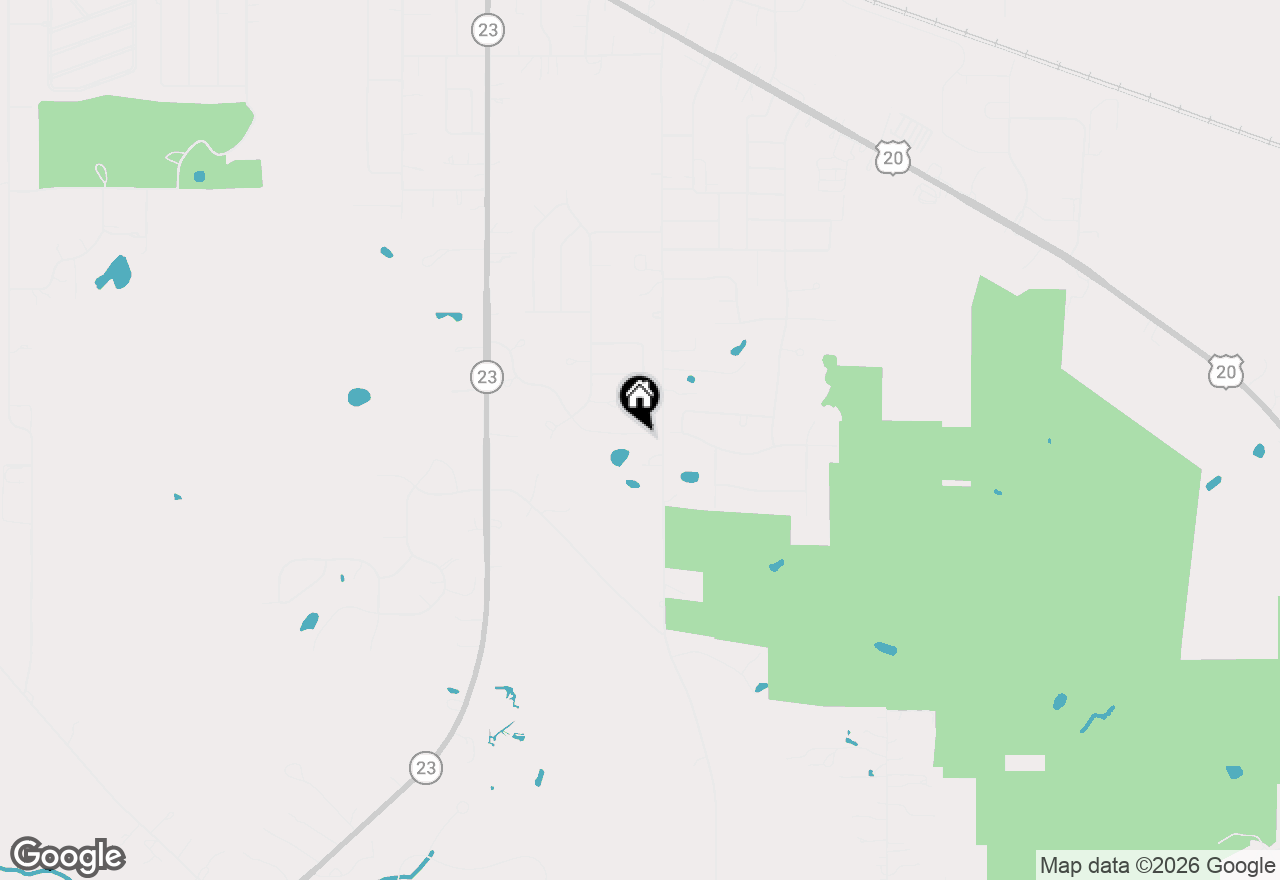 Map of 605 Courtney Lane, Marengo, IL 60152