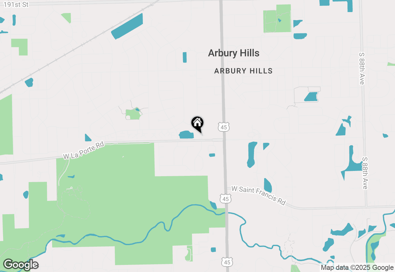 Map of 19894 Lakeview Way, Mokena, IL 60448