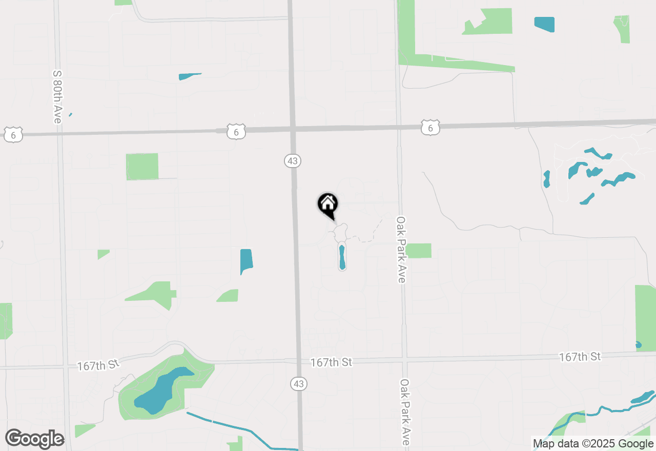 Map of 7060 Centennial Drive #108, Tinley Park, IL 60477