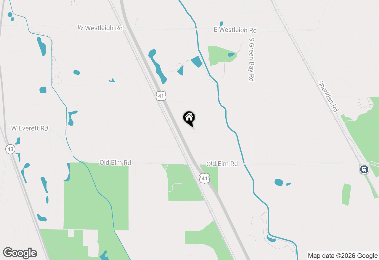 Map of 26 Linden Avenue, Lake Forest, IL 60045