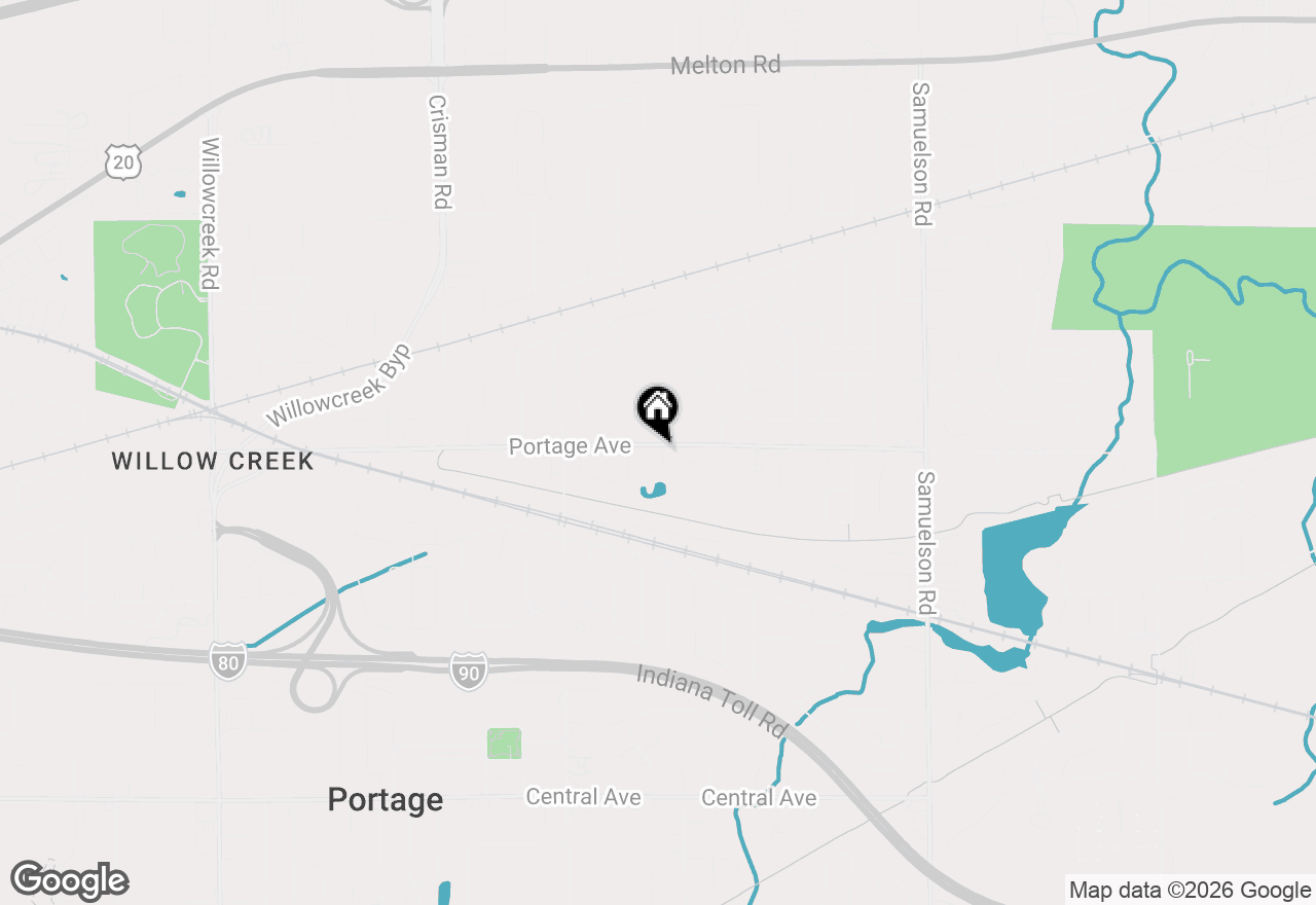 Map of 6467 Portage Avenue, Portage, IN 46368