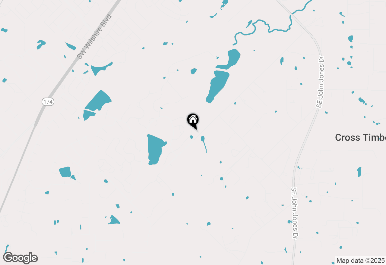 Map of 2631 Streamside, Burleson, TX 76028