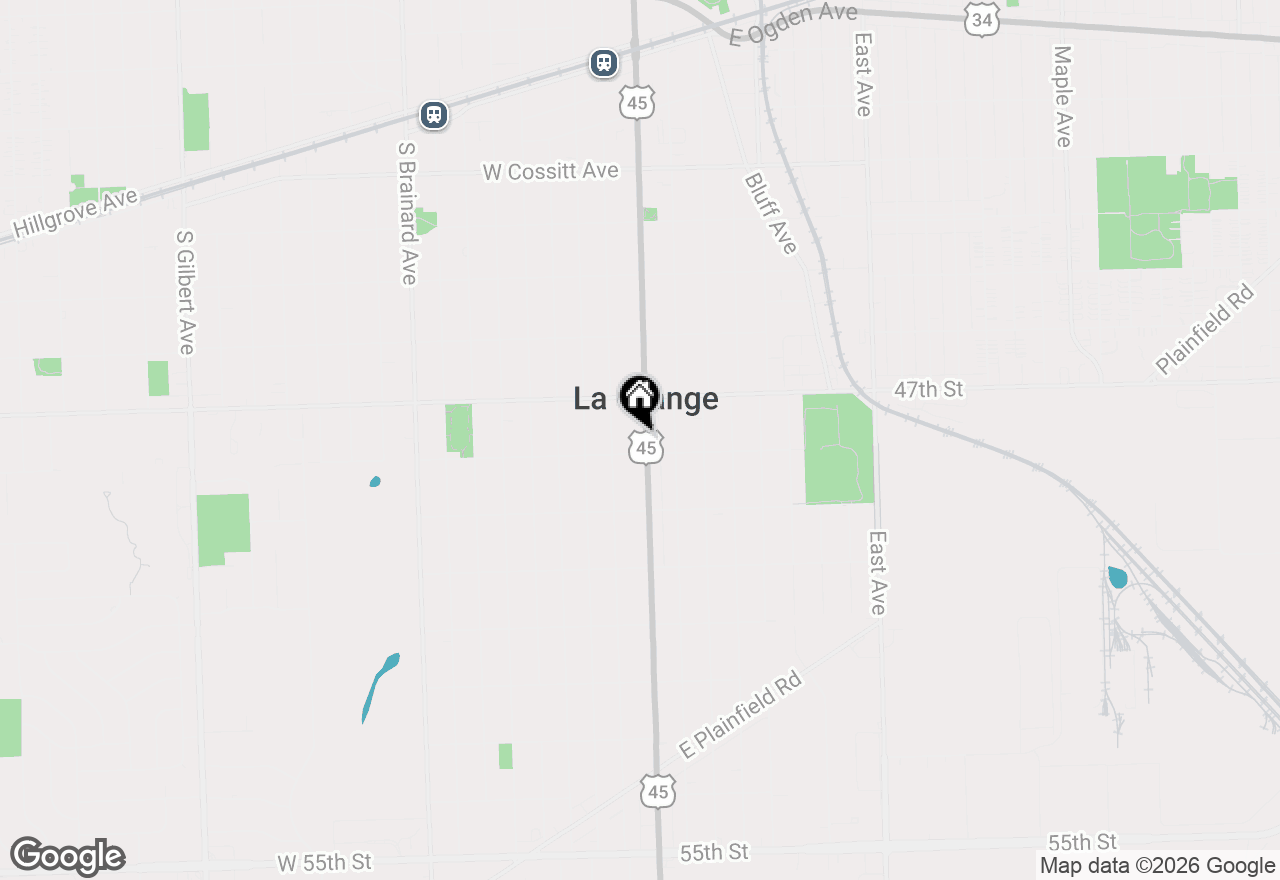 Map of 534 S La Grange Road, La Grange, IL 60525