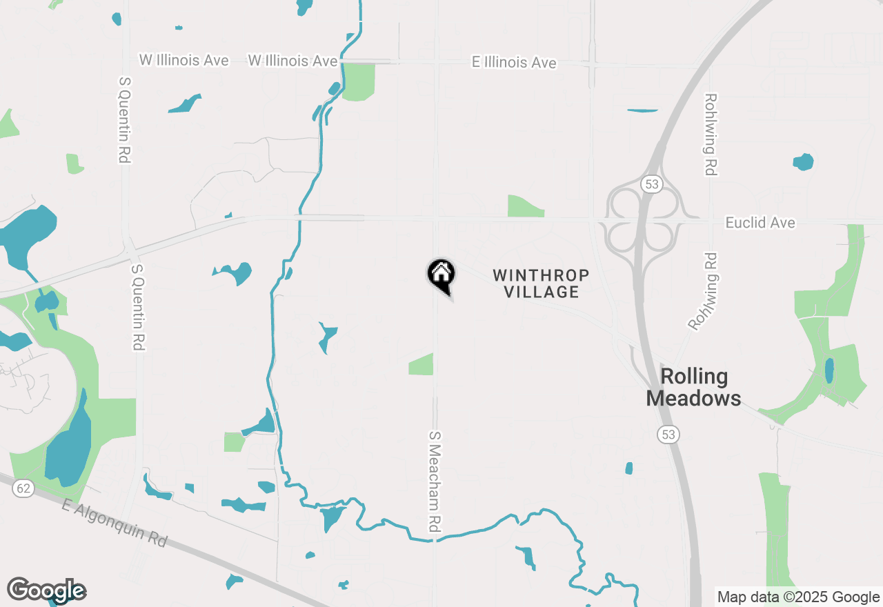 Map of 2430 S Plum Grove Road, Rolling Meadows, IL 60067