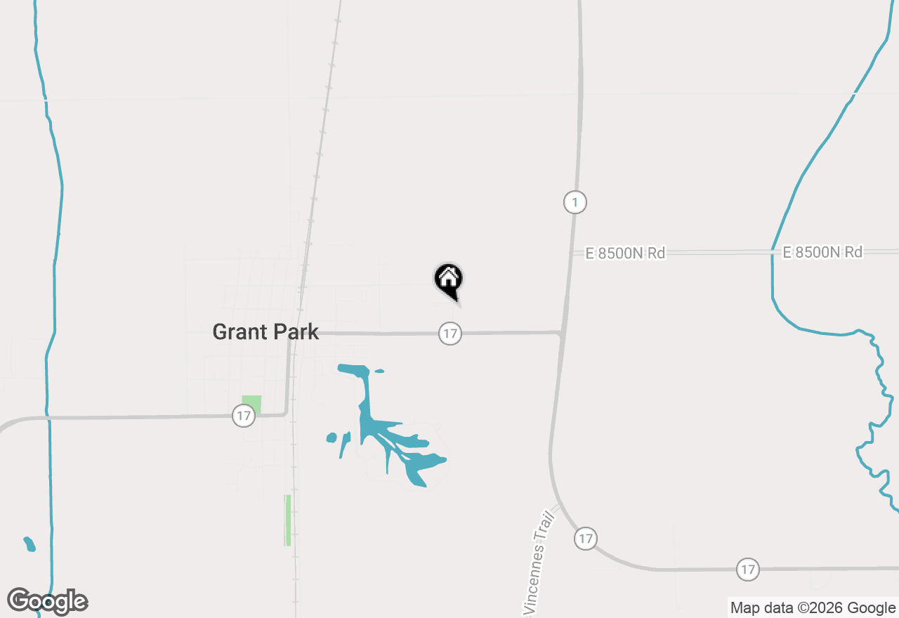 Map of 1 Hilgert Court, Grant Park, IL 60940