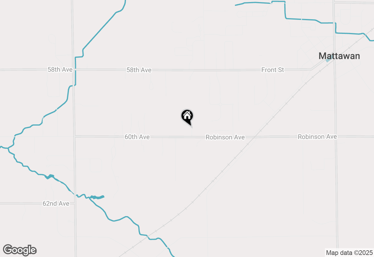 Map of 59650 White Wood Drive, Mattawan, MI 49071