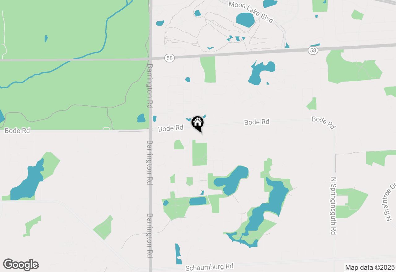 Map of 2342 Hamilton Place, Schaumburg, IL 60194