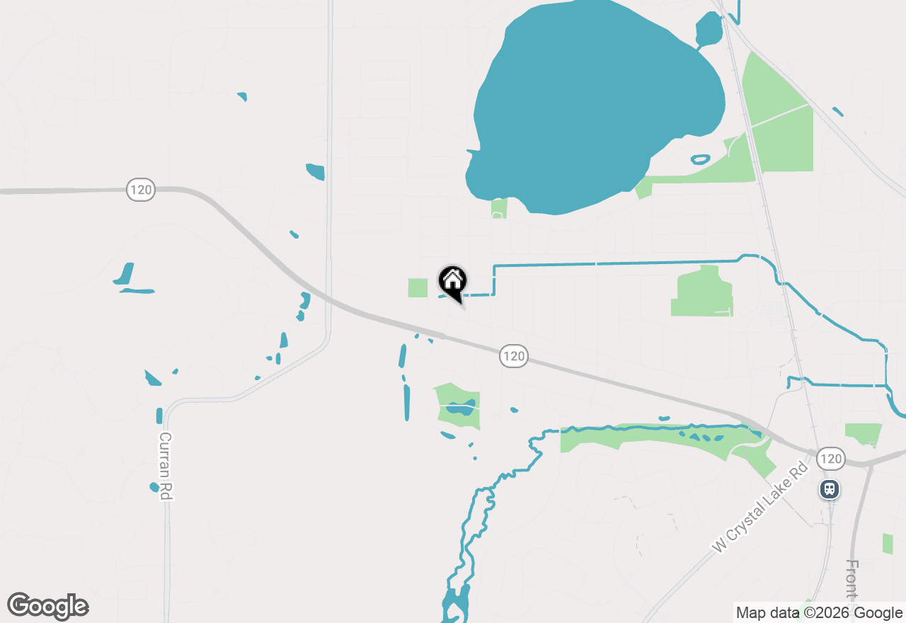 Map of 1702 Parklane Avenue, Mchenry, IL 60050