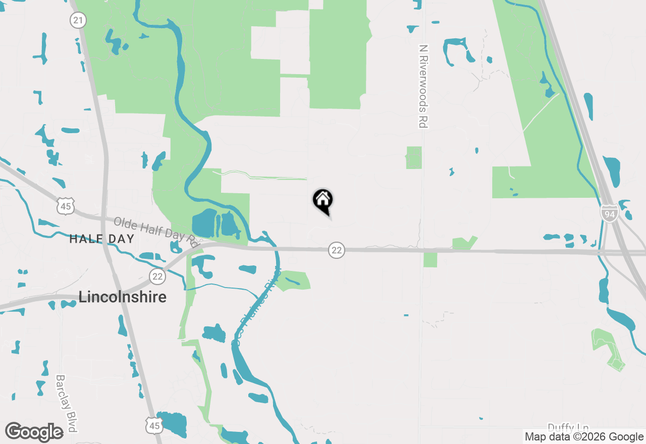 Map of 7 Preston Court, Lincolnshire, IL 60069