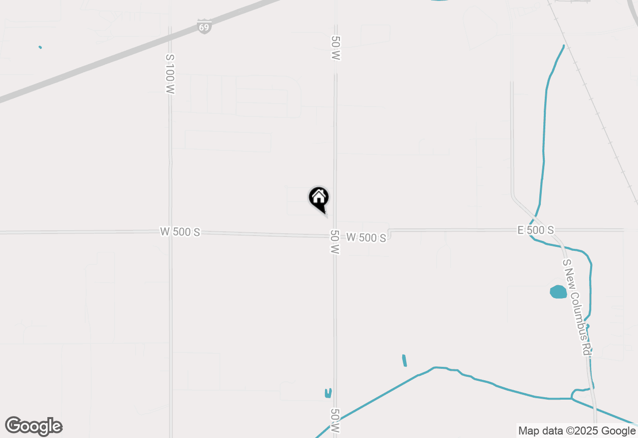 Map of 5 W Estate Street, Anderson, IN 46013