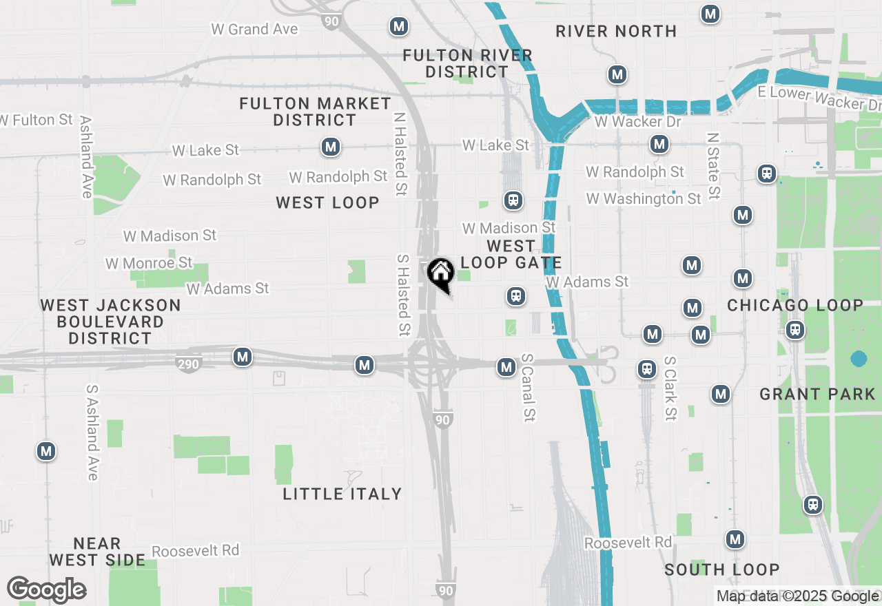 Map of 728 W Jackson Boulevard #107, Chicago, IL 60661