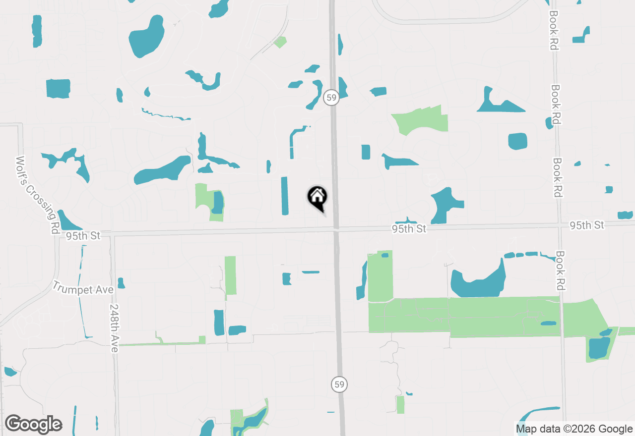 Map of (Address confidential), Naperville, Illinois 60564