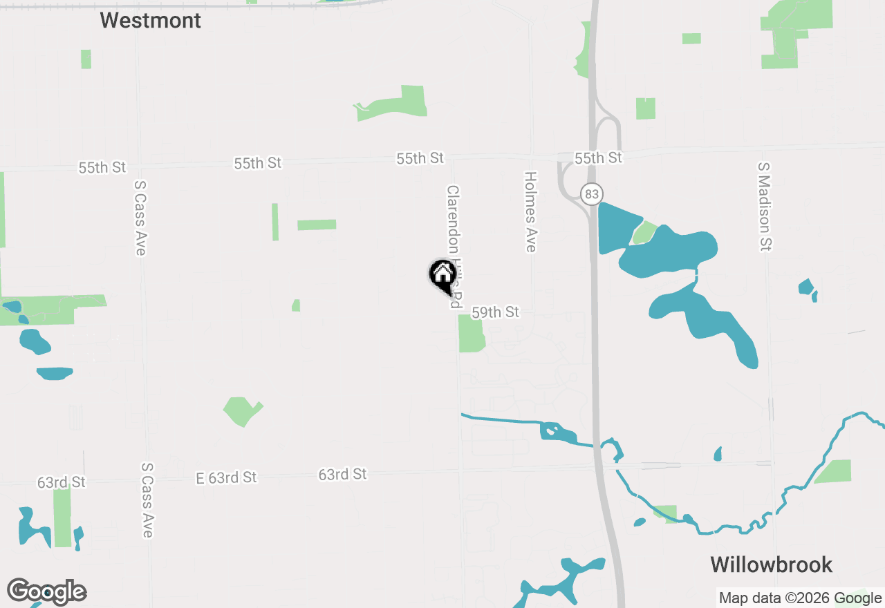 Map of 5875 Alabama Avenue, Willowbrook, IL 60527