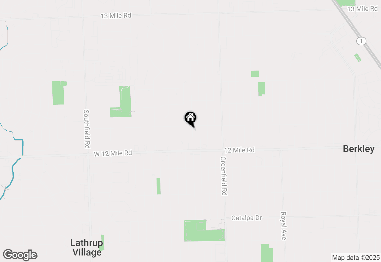 Map of 29249 Everett Street, Southfield, MI 48076