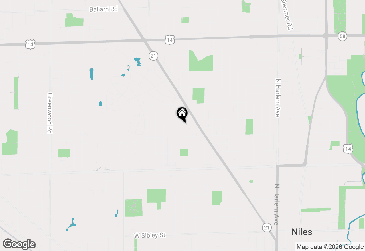 Map of 8243 N Ozanam Avenue, Niles, IL 60714