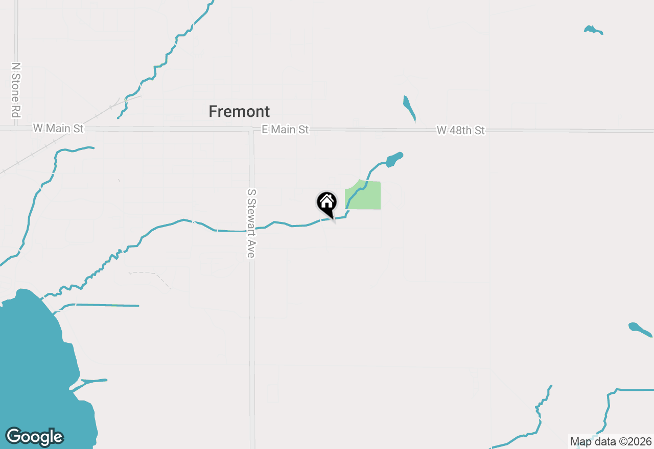 Map of 531 E Seminole Drive, Fremont, MI 49412